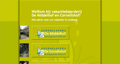 Desktop Screenshot of demiddelhof.nl