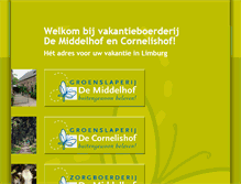 Tablet Screenshot of demiddelhof.nl